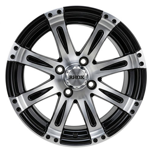 RHOX Vegas Machined Black Wheel