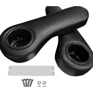 Armrests-Black W / Cupholder (SET OF 2)