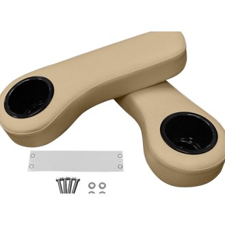 Armrests-Tan W / Cupholder (SET OF 2)
