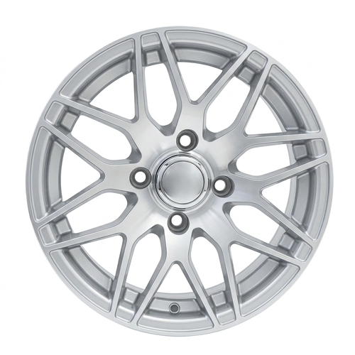RHOX RX177 Machined Silver Centered Wheel