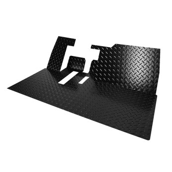 Floor Mat-Yamaha G29 (Drive) Diamond Plate Black