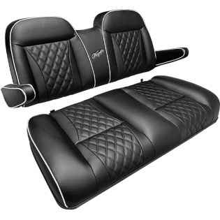 Kozip Front Seat Cushion SET For Yam G29 Drive/Drive 2-Black
