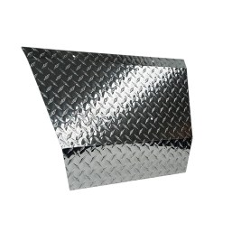 Front Shock Cover-EZGO TXT Diamond Plate Polished