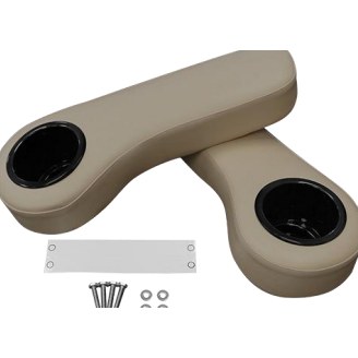 Armrests-Stone W / Cupholder (SET OF 2)