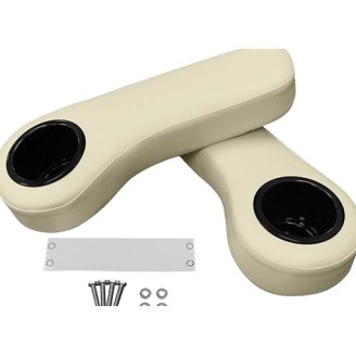 Armrests-White W / Cupholder (SET OF 2)