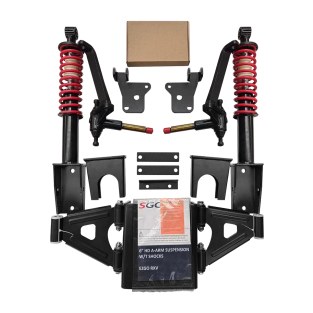 Lift Kit-6" A-Arm EZGO RXV SGC Coil Over Shocks (2014-UP) Electric