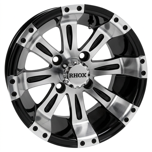 RHOX Vegas Machined Wheels w/ Center Caps