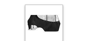 DoubleTake 4-Passenger Enclosure with Valance