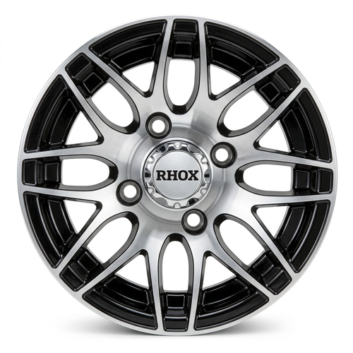 RHOX RX175 Machined Black Wheel