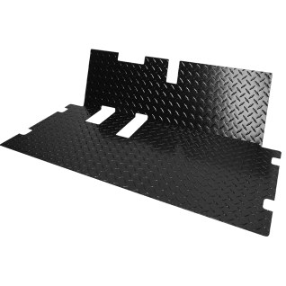 Floor Mat-EZGO RXV Diamond Plate Black