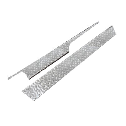 Rocker Panels-EZGO TXT Diamond Plate Polished (SET OF 2)